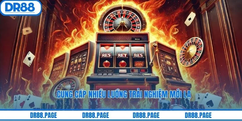 Cung cấp nhiều luồng trải nghiệm mới lạ