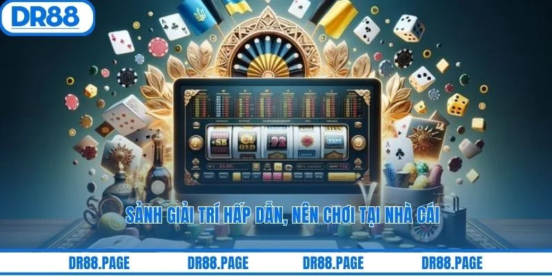 Sảnh giải trí hấp dẫn, nên chơi tại nhà cái