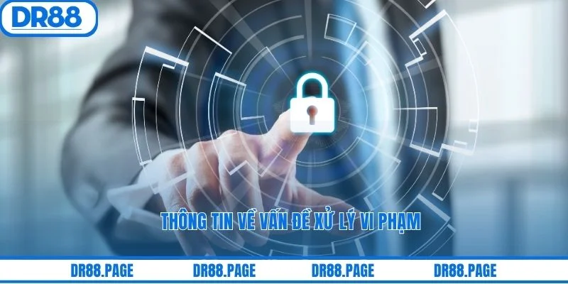 Thông tin về vấn đề xử lý vi phạm